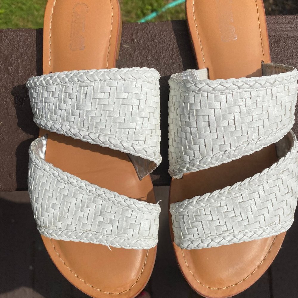 Women's White Summer Sandals